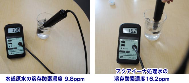 アクアイーナ溶存酸素濃度測定