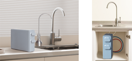 シンクトップタイプとアンダーシンクタイプ